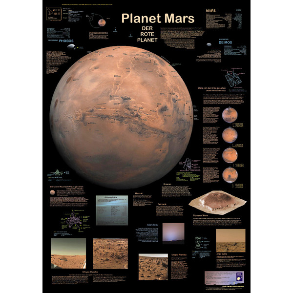 Planet Poster Editions Poster Marte