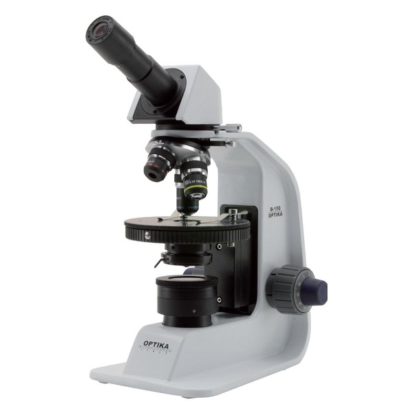 Optika Microscopio B-150POL-M, binoculare, polarizzator, LED