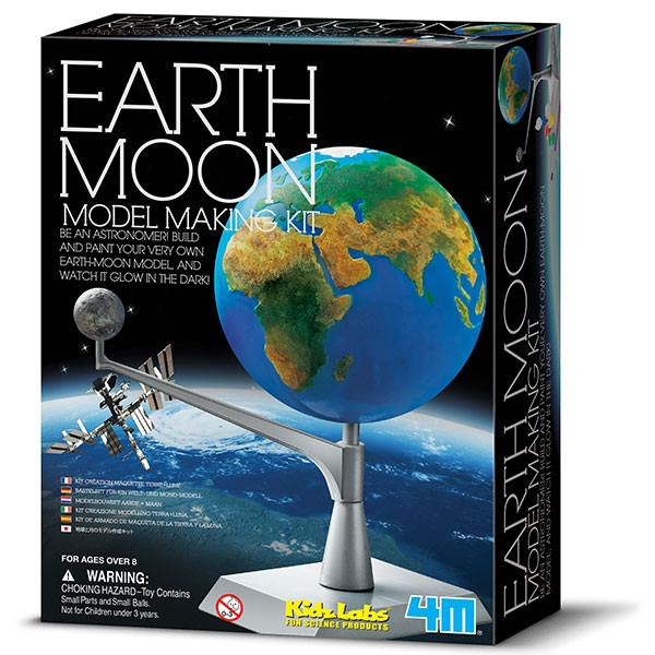 HCM Kinzel Planetario Earth-Moon Model Making Kit