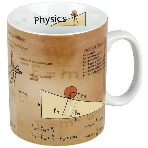 Könitz Tazza Mugs of Knowledge Physics