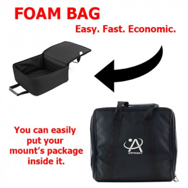 Artesky Borsa da trasporto Foam Bag per iOptron IEQ30