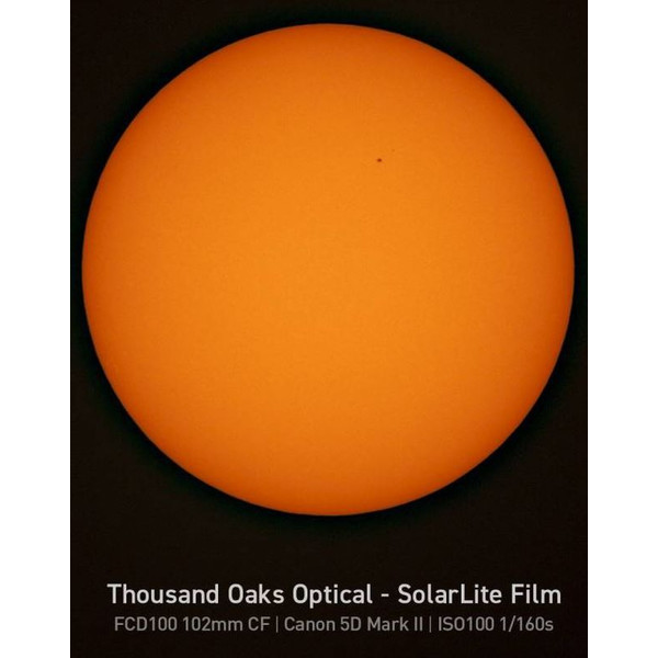 Explore Scientific Filtri solari Sun Catcher filtro solare per telescopi 80-120 mm