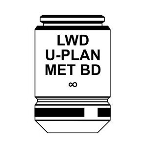 Optika Obiettivo IOS LWD U-PLAN MET BD objective 20x/0.45, M-1096