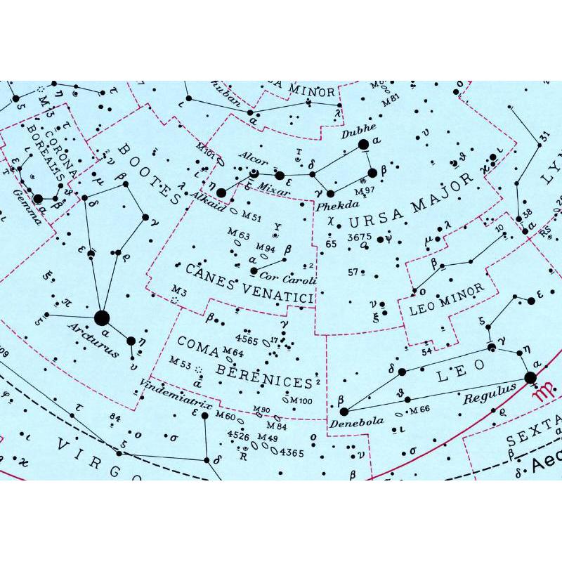 Freemedia Carta Stellare Star chart Sirius, grande