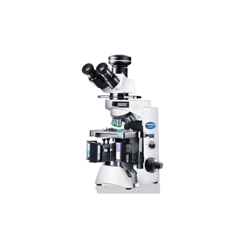 Evident Olympus Microscopio CX41 Standard trino, Hal, 40x,100x, 400x
