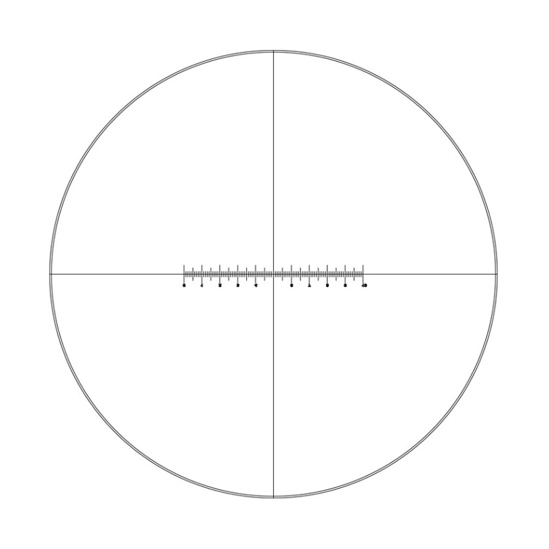 Motic oculare micrometrico WF10X/23 mm, per determinare proporzioni (SMZ-171)