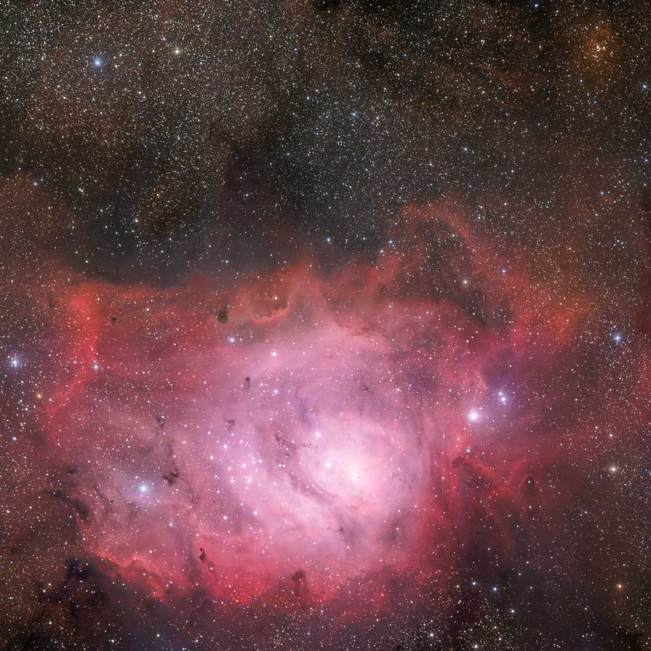 La nebulosa Laguna M8