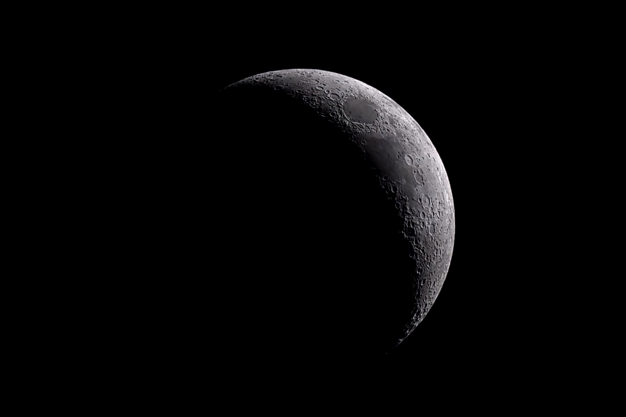 Luna crescente, foto: MS