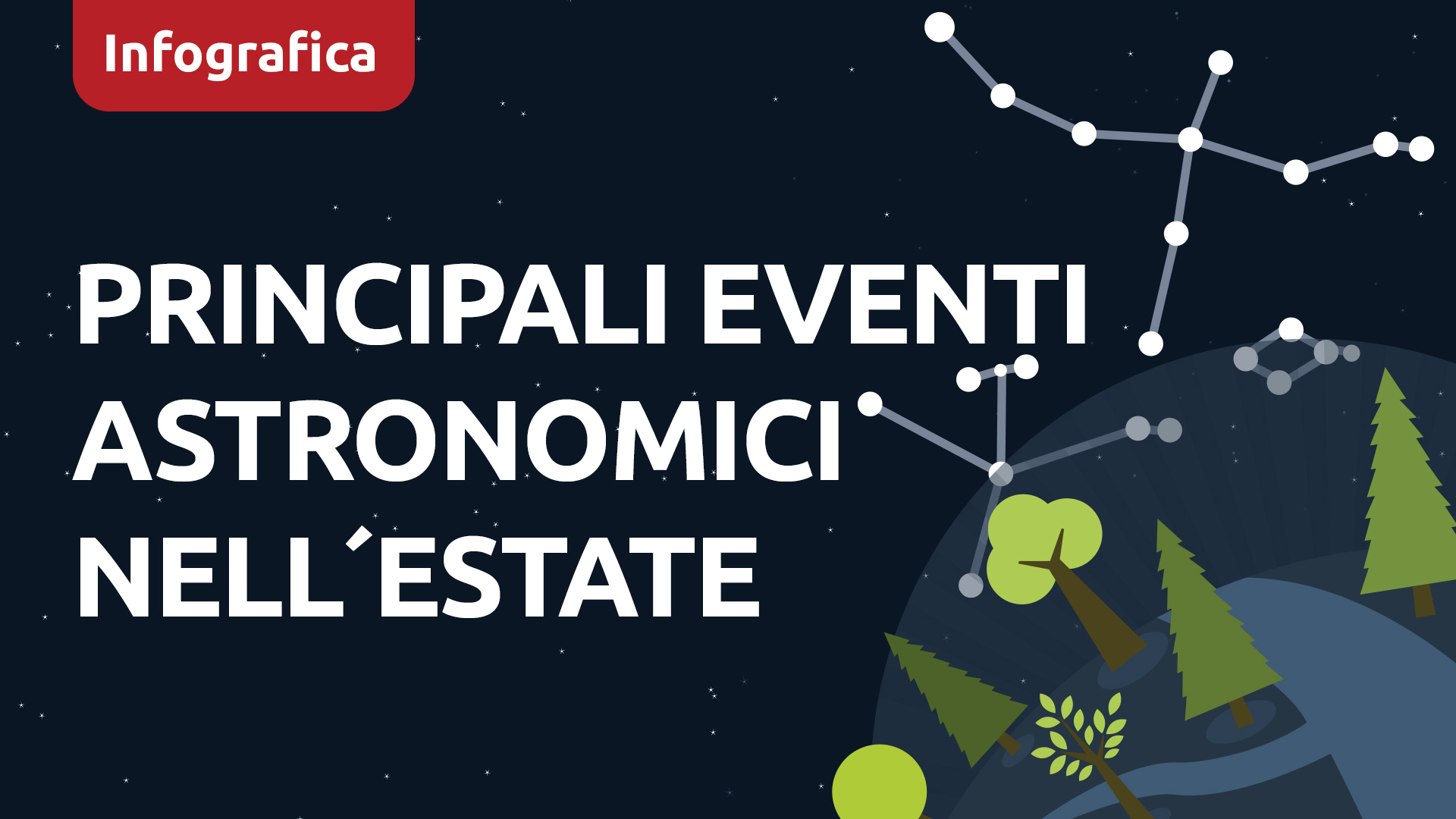 Infografica: Astro highlights in estate