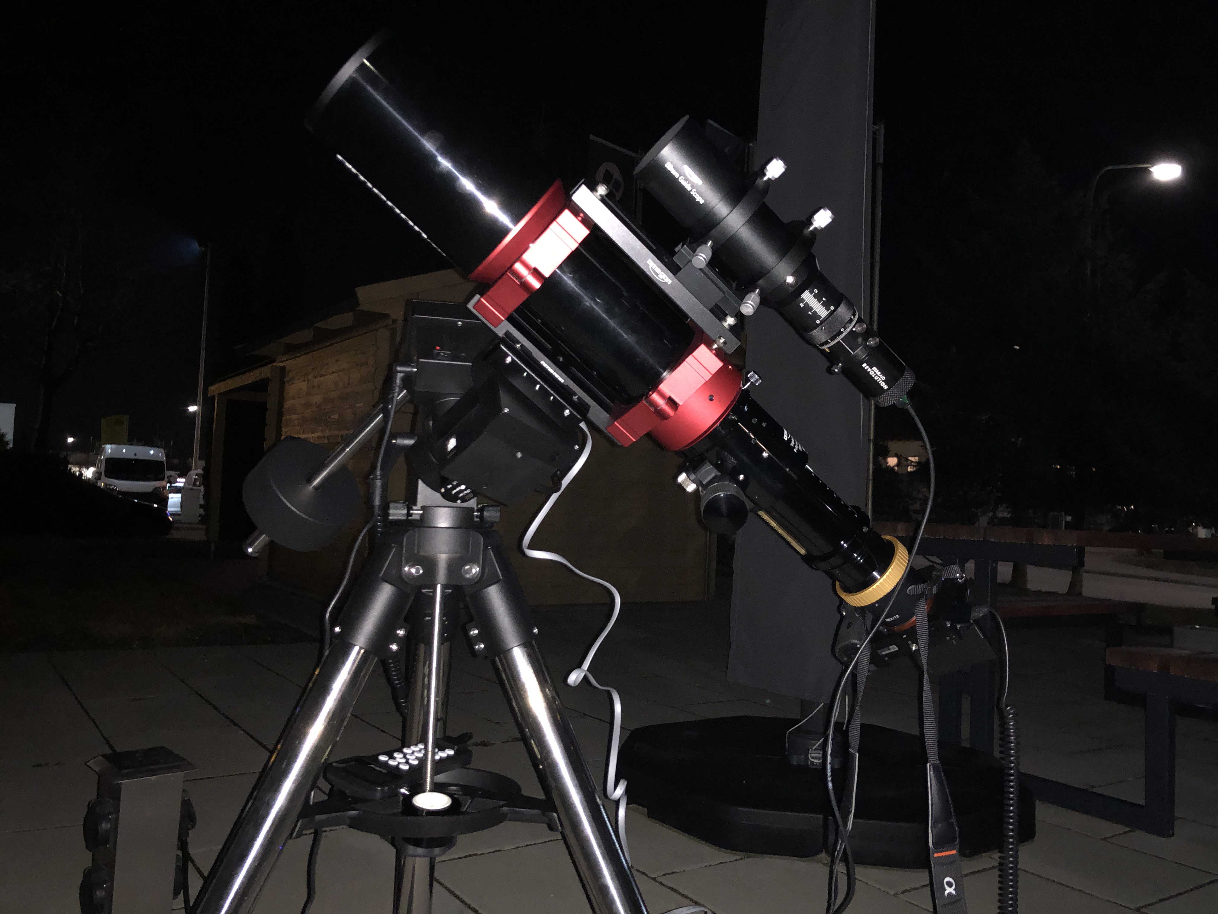 Ecco il setup per l'astrofotografia con autoguida