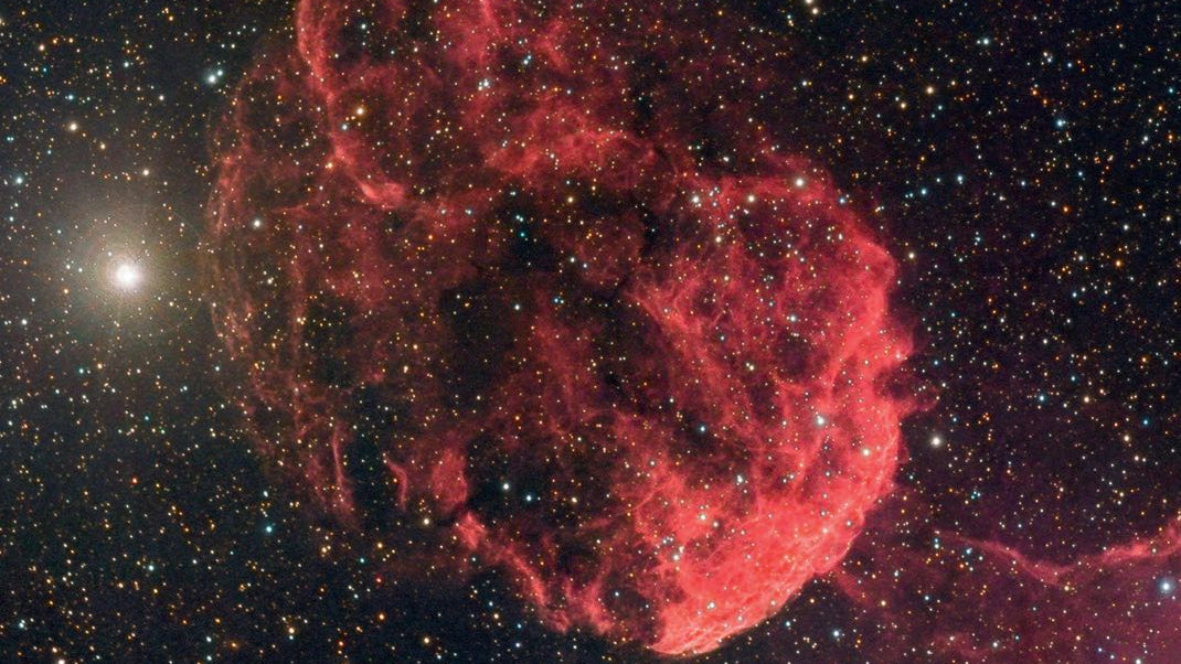 Un resto di supernova, con enigma