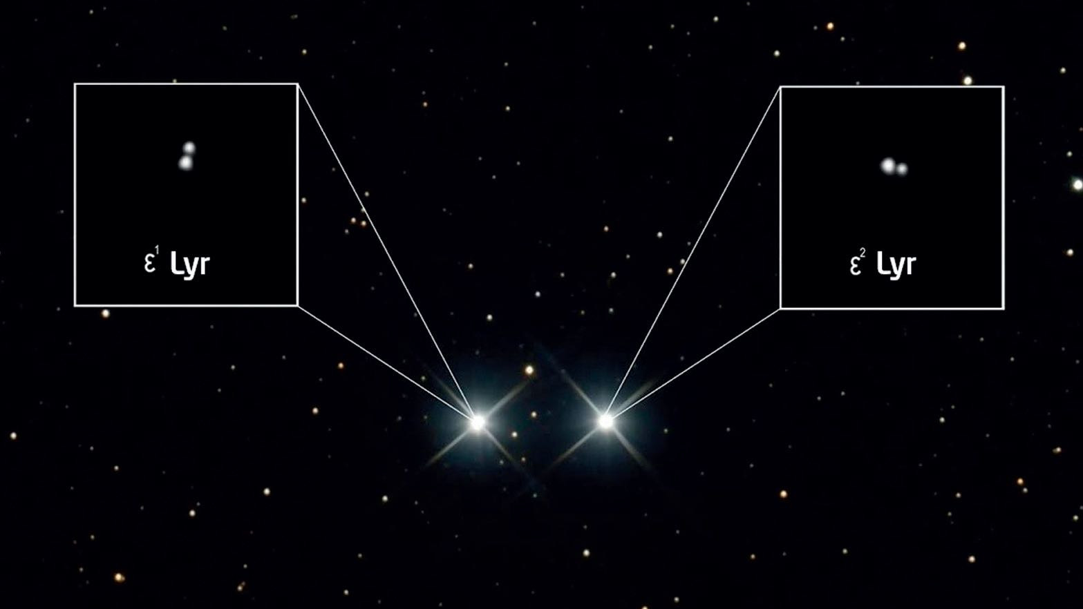 Epsilon Lyrae, la famosa "doppia doppia"