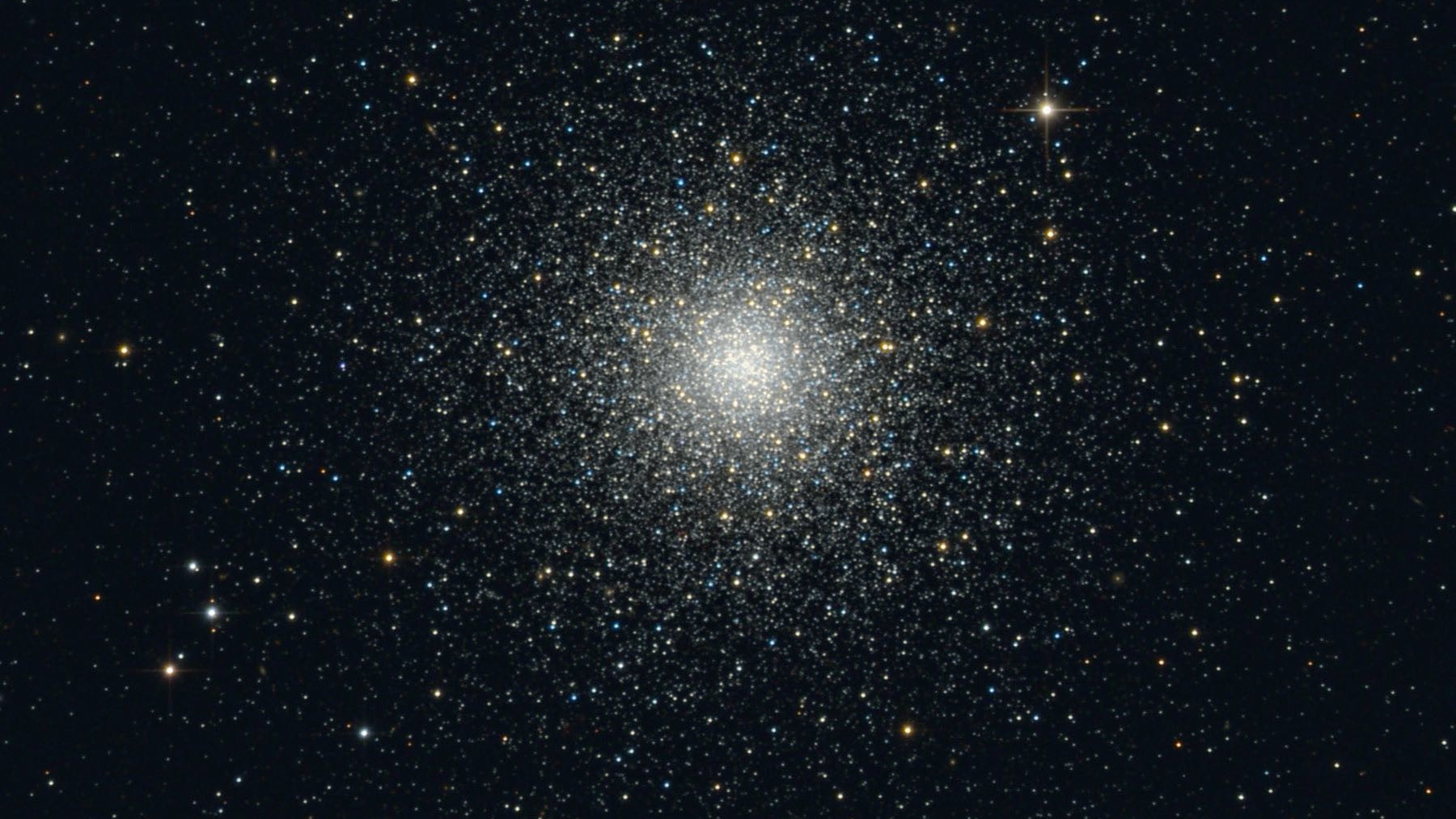 L’ammasso globulare M3 nella costellazione dei Cani da Caccia. Bernhard Hubl / CCD Guide