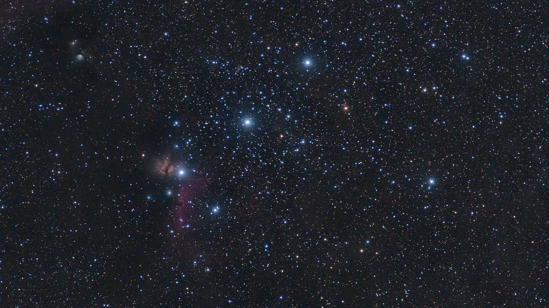 La Cintura e la Spada di Orione rivelano una serie di attrazioni della volta celeste. Marcus Degenkolbe