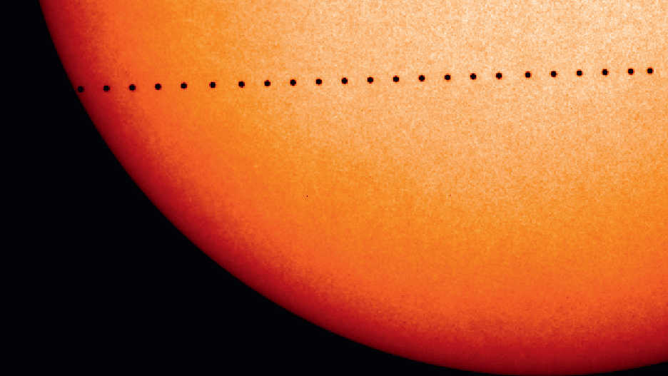 Il messaggero degli dèi davanti al Sole