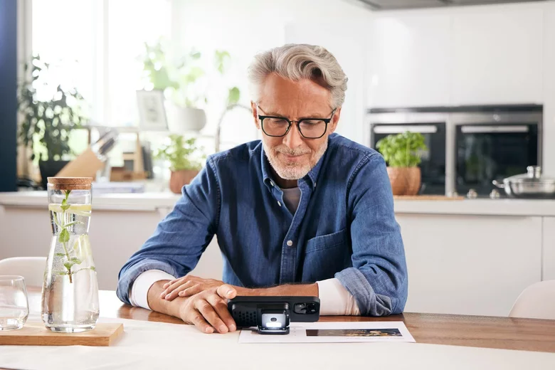 Luce anti-abbagliamento per occhi rilassati