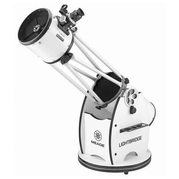 Meade Telescopio Dobson N 203/1219 8'' LightBridge Deluxe, tubo a traliccio