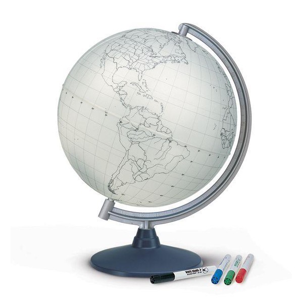 Räthgloben Mappamondo globo muto 30cm