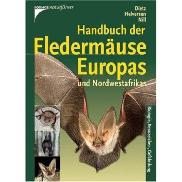 Kosmos Verlag Manuale dei pipistrelli d'Europa e dell'Africa nordoccidentale