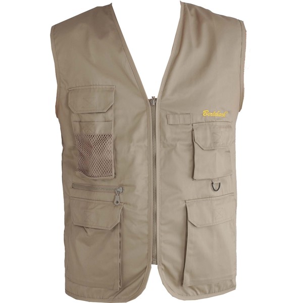 Berlebach Giubbotto fotografico beige, misura XL