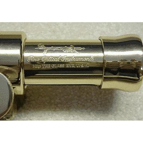 The Glass Eye Telescopio- Ottone Cape-Cod Designer Series, treppiedi in ebano nero