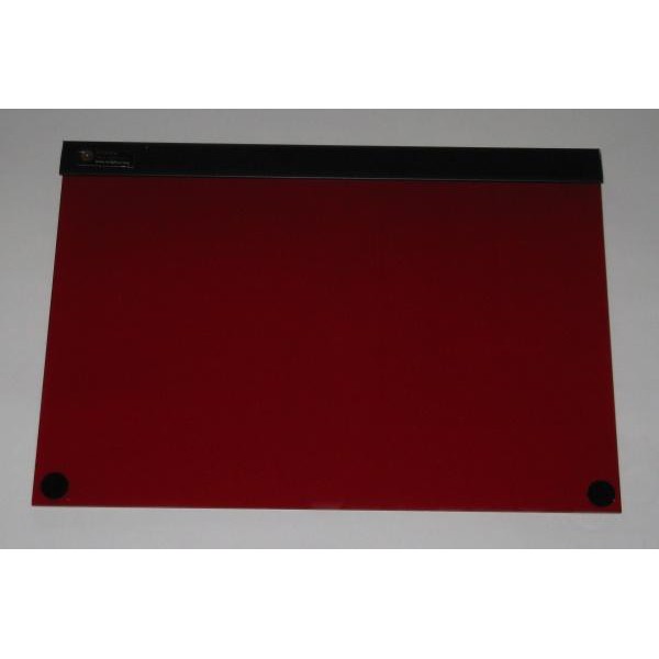Astro Electronic Disco di plexiglass rosso per notebook