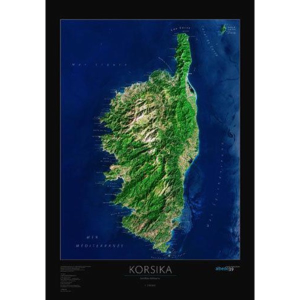 albedo 39 Mappa Regionale Corsica