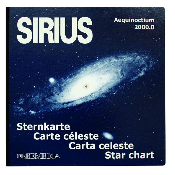 Freemedia Carta Stellare Star chart Sirius, grande