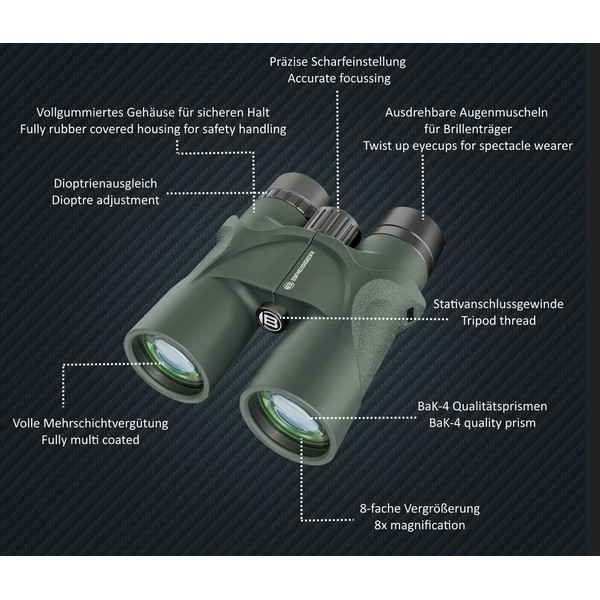 Bresser Binocolo 8x42 Condor