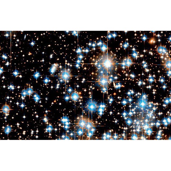 Palazzi Verlag Poster Globular Cluster - Hubble Space Telescope 75x50