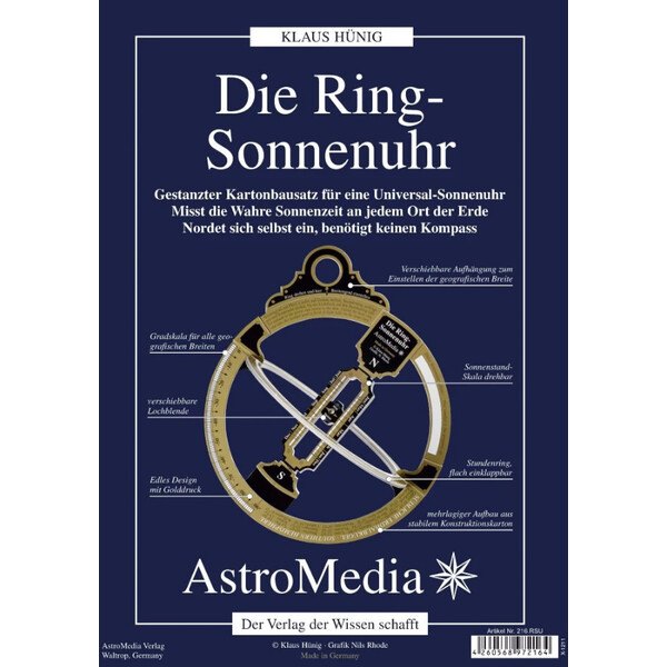 AstroMedia Anello meridiana solare