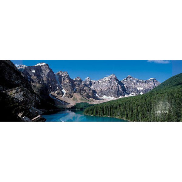 Palazzi Verlag Poster Moraine Lake, Canada, stampa su telo
