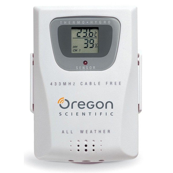 Oregon Scientific Sensore termo-igro THGR 228N per AWS 888, BAR 998 HG, BAR 321 HG, BAR 988 HG