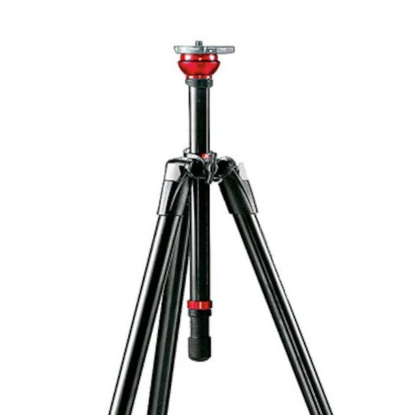 Manfrotto Treppiede Aluminio 755XB MDEVE-Video con semisfera 50mm con bolla