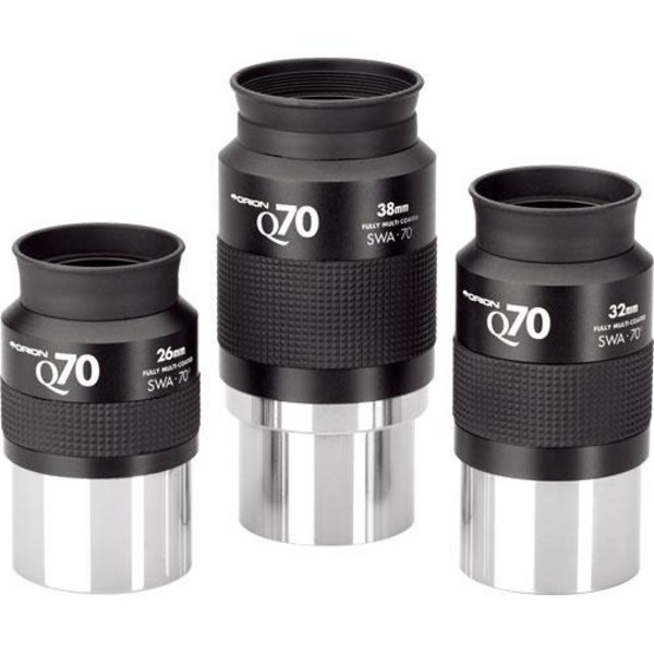 Orion Oculare Set di 3 oculari Q70 (26mm, 32mm, 38mm)