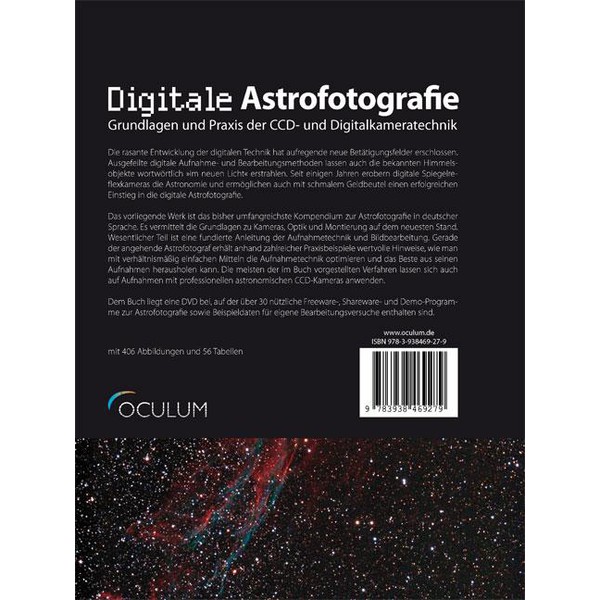 Oculum Verlag Libro Astrofotografia digitale con DVD