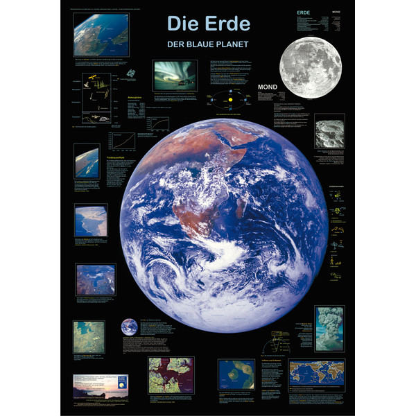 Planet Poster Editions Poster La Terra - Il pianeta azzurro