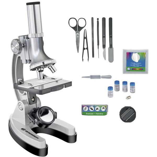 Bresser Junior Set microscopio Biotar CLS 300x-1200x