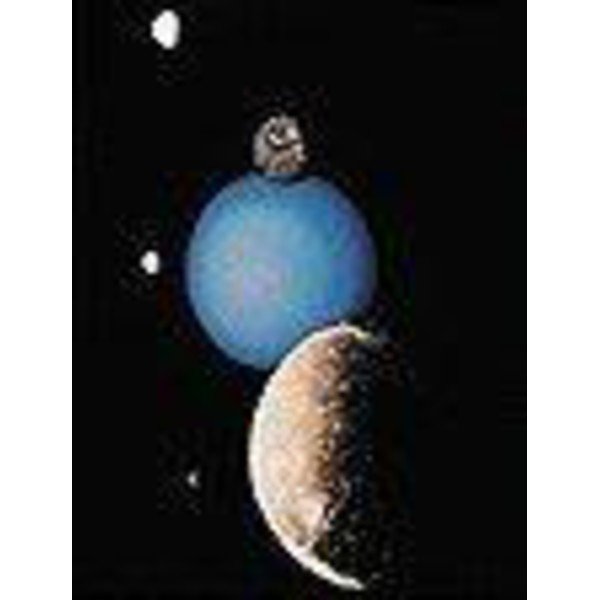 Poster Urano e le sue Lune