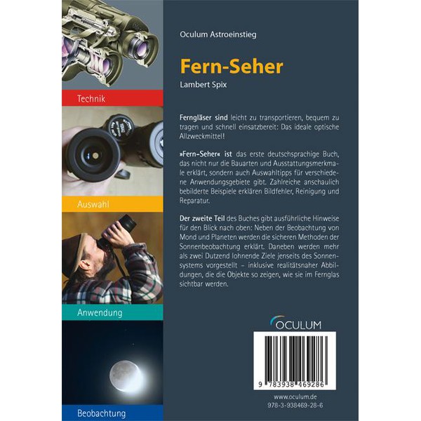 Oculum Verlag "Fern-Seher", i binocoli, libro