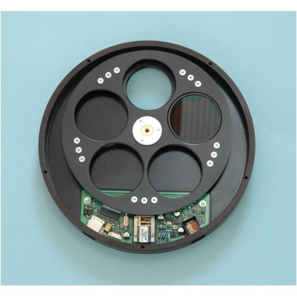 Starlight Xpress USB ruota per filtri 5x 2" con connessione 72mm maschio e connessione maschio a T