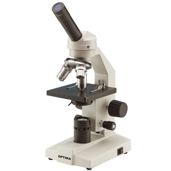 Optika Microscopio M-100 Fled, monoculare, LED