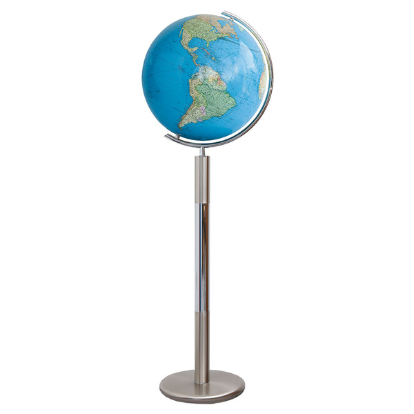 Globe sur pied Columbus Duo Acier inoxydable (Anglais) 40cm