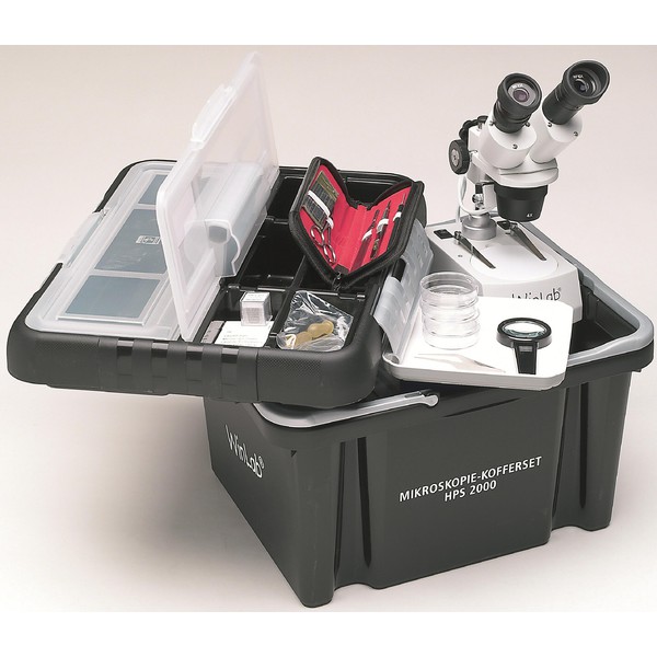 Windaus Lente d`ingrandimento stereo (Duale) HPS 2000/VIDEO, Set microscopio con videocamera S-video