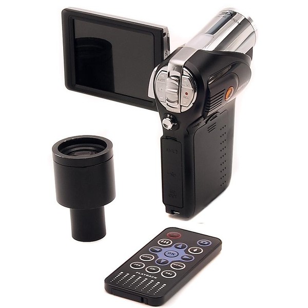Optika Videocamera digitale 12MP con adattatore ottico e software di misurazione