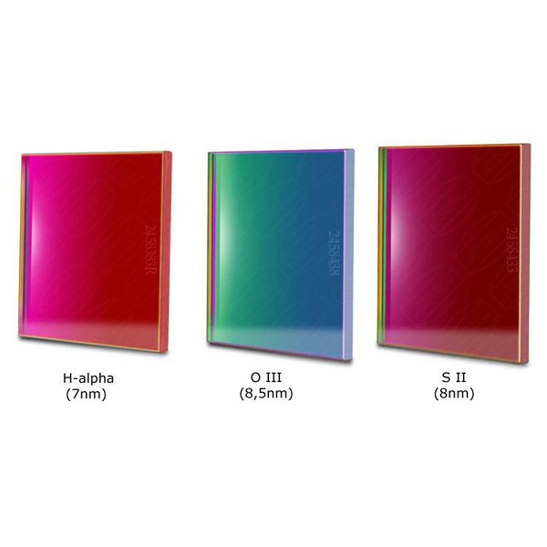 Baader Filtro Set filtri OIII e SII 65x65mm LRGBC-H-alpha 7nm