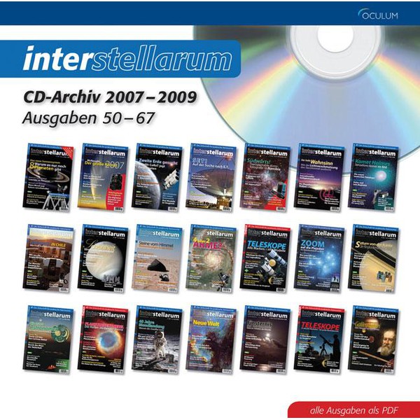 Oculum Verlag Archivio su CD interstellarum  2007-2009 Numeri  50-67