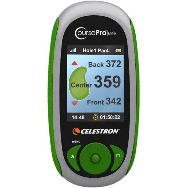 Celestron CoursePro Elite Golf Navi GPS Rangefinder, verde