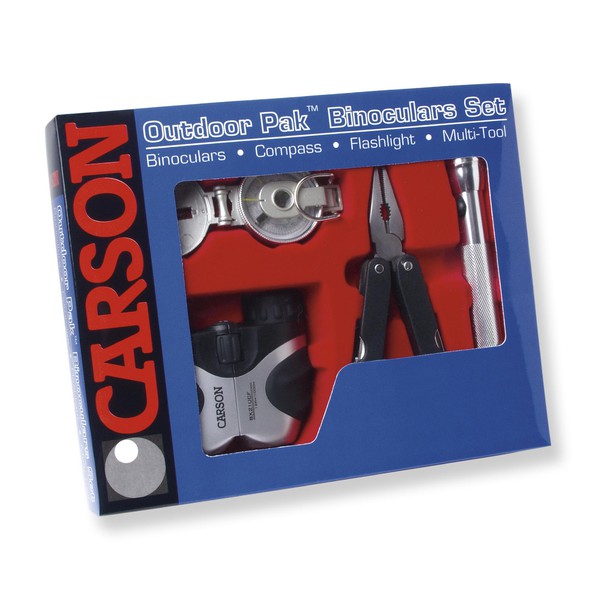 Carson Set Outdoor con binocolo e bussola
