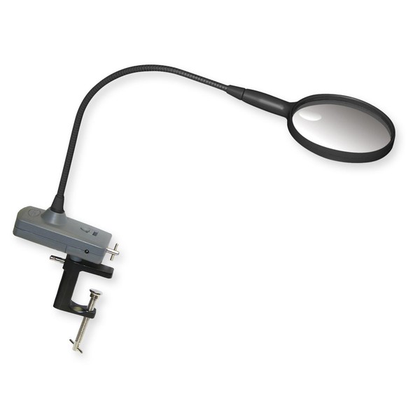 Carson Lente d'ingrandimento LED MagniFlex con collo d'oca 2x